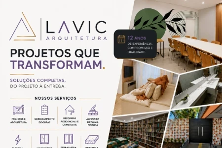 LAVIC Arquitetura | Projetos, Reformas e Gerenciamento de Obras