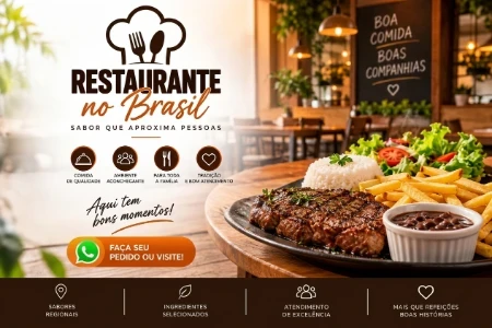 Restaurante em Marília, SP - Sabor que Aproxima Pessoas