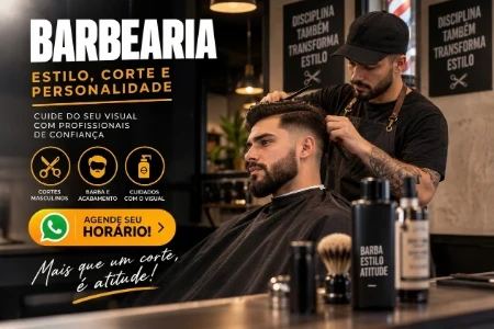 Barbearia em São Sebastião, Brasília, DF - Estilo, Corte e Personalidade