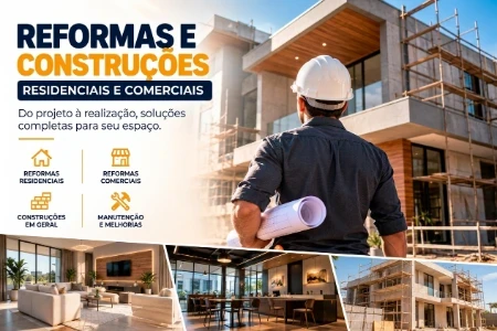 Reformas e Construções Residenciais e Comerciais | Obras e Serviços em Altamira, PA