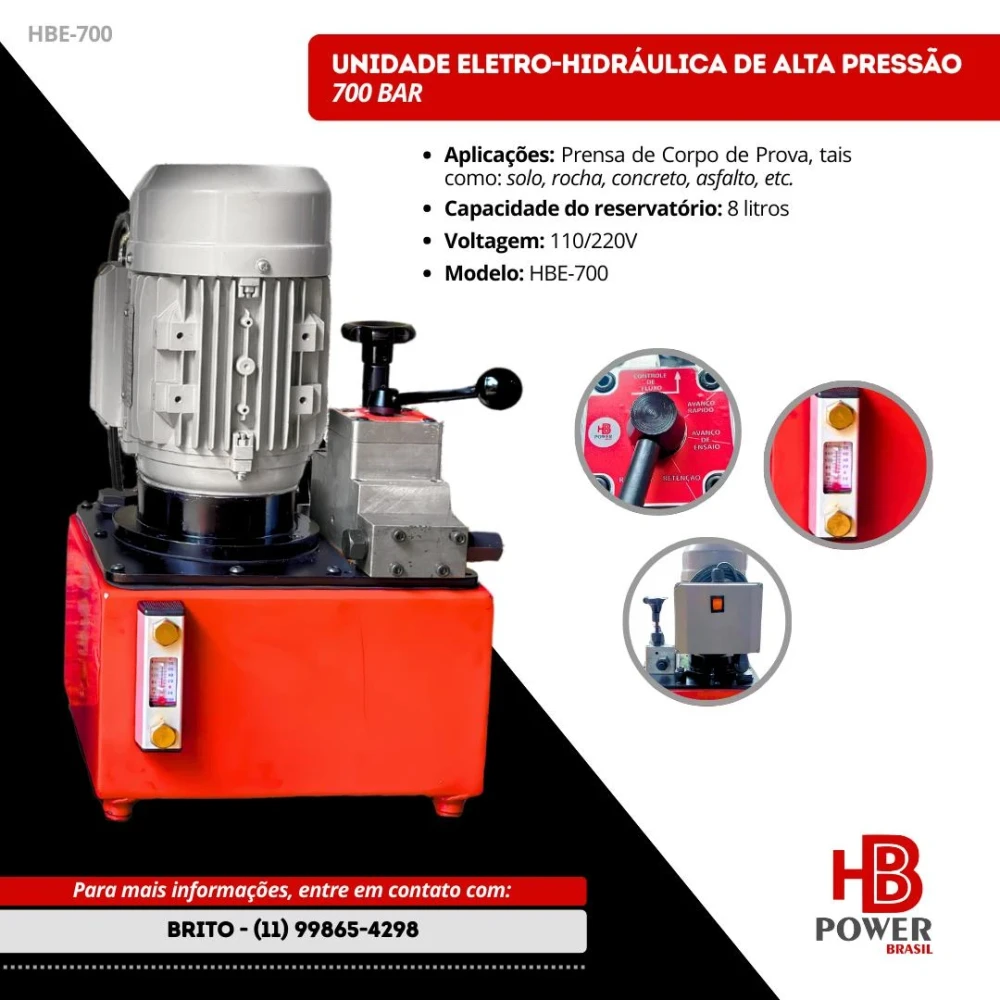 Equipamentos Hidráulicos de Alta Pressão – HB Power Brasil