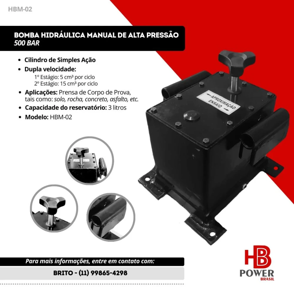 Equipamentos Hidráulicos de Alta Pressão – HB Power Brasil