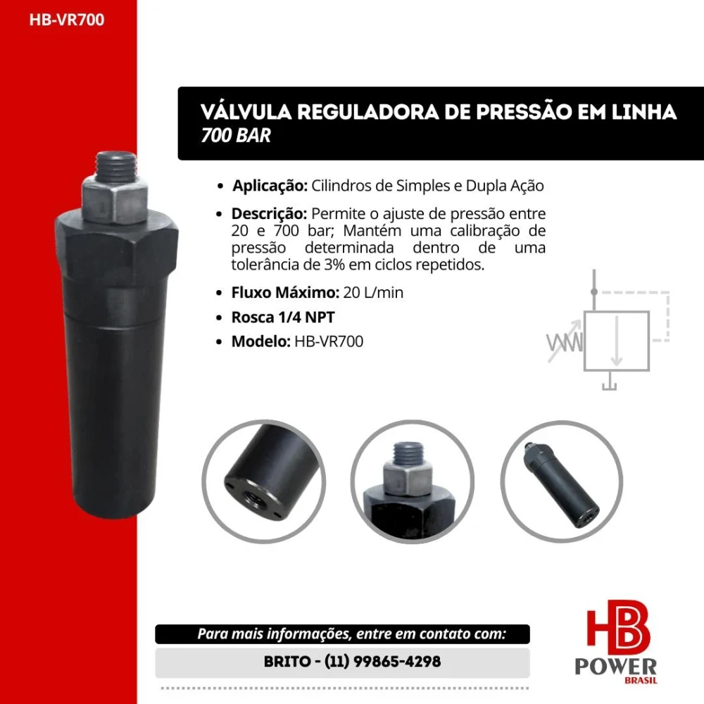 Equipamentos Hidráulicos de Alta Pressão – HB Power Brasil