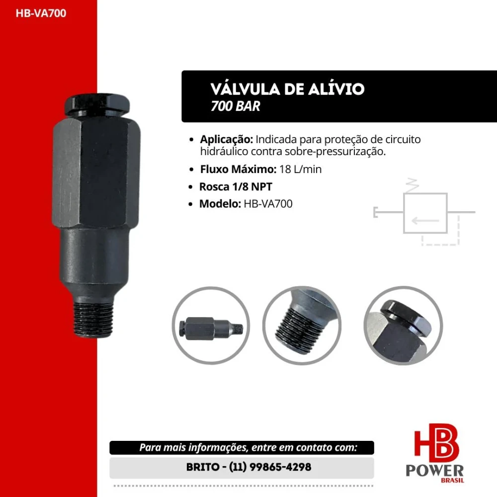 Equipamentos Hidráulicos de Alta Pressão – HB Power Brasil