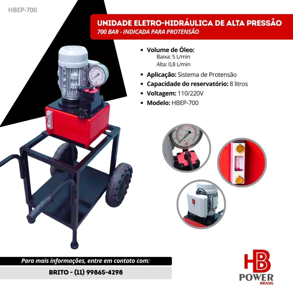 Equipamentos Hidráulicos de Alta Pressão – HB Power Brasil