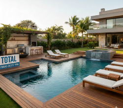 Total Piscinas em Ibiúna/SP – Construção, Reforma, Sauna, Decks e Pergolados