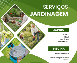 Jardinagem, Podas e Limpeza de Piscinas em Ibiúna – SP | Serviço Local